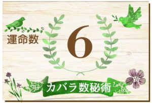 カバラ数秘術・運命数6の性格や相性と2026年の運勢(全体運・恋愛運・結婚運・金運・仕事運)