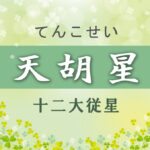 天胡星の意味や適職や運勢(初年期・中年期・晩年期)と2つ以上ある場合と天胡星中殺を完全紹介