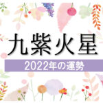 【九紫火星】2022年の運勢と月別吉方位と凶方位