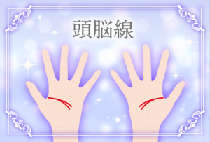 頭脳線(知能線)の意味とは?二本に枝分かれしていたり切れてたり長い(まっすぐや下向き)・短い時の意味を画像で詳しく紹介!