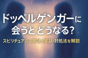 ドッペルゲンガーに会うとどうなる？スピリチュアルな意味と実話・対処法を解説