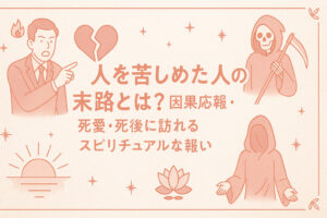 人を苦しめた人の末路とは？因果応報・恋愛・死後に訪れるスピリチュアルな報い