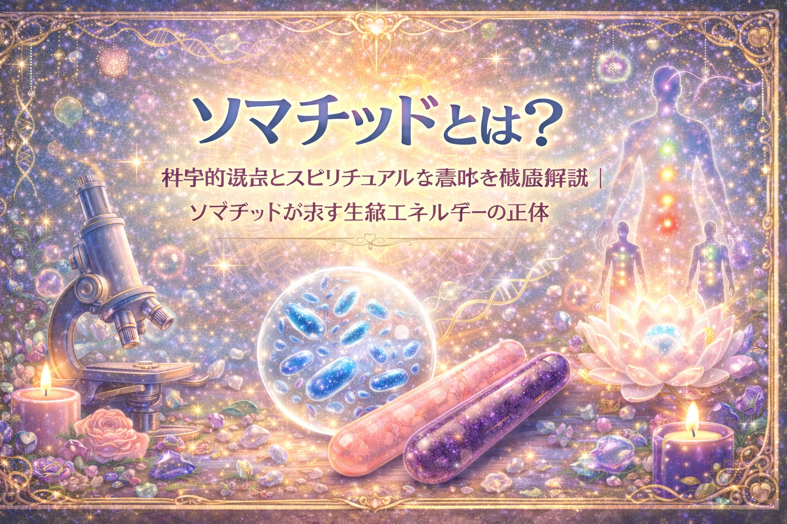 ソマチッドとは？科学的視点とスピリチュアルな意味を徹底解説｜ソマチッドが示す生命エネルギーの正体